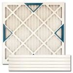 Pleated air filter
